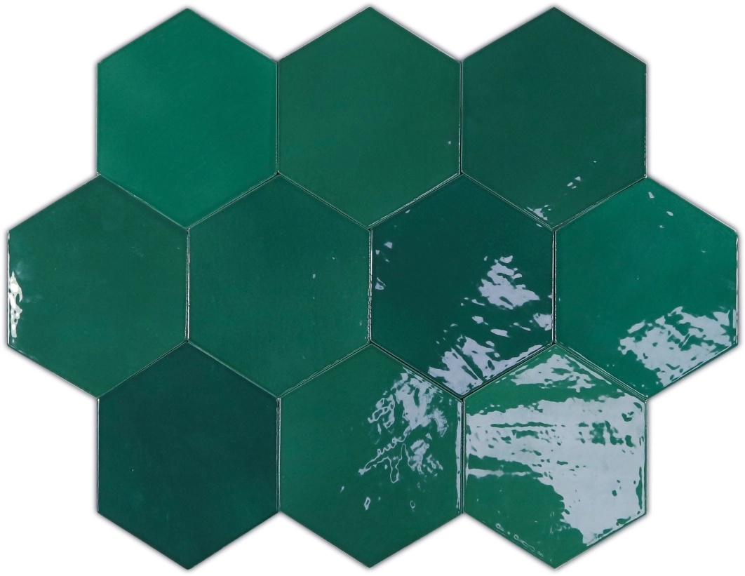 Wow Design Zellige Emerald Gloss 10.8x12.4  